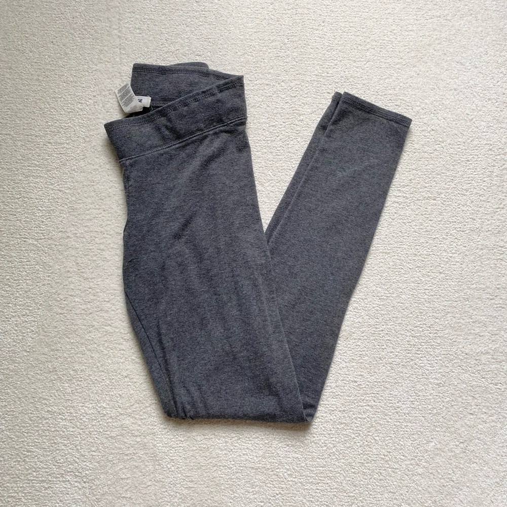 Gray leggings